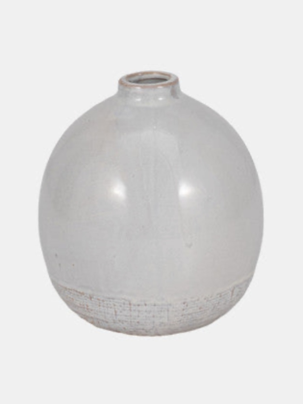 6" Vase With Bottom Texture